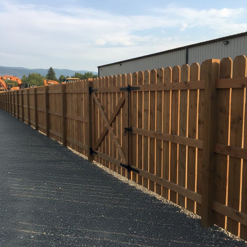 Board Fence Installation detail