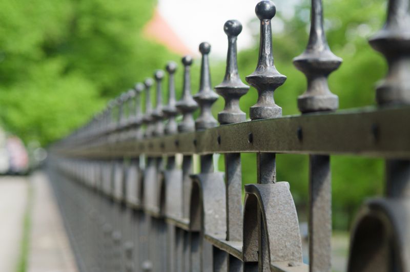 Iron Fence Construction detail